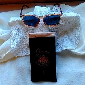Fall Colors w/case-Embroidered, Sunglasses